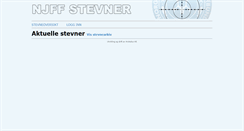 Desktop Screenshot of njffstevner.no